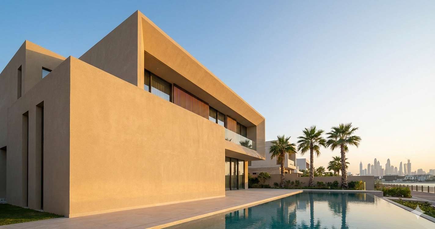 Exterior Plaster Work Dubai