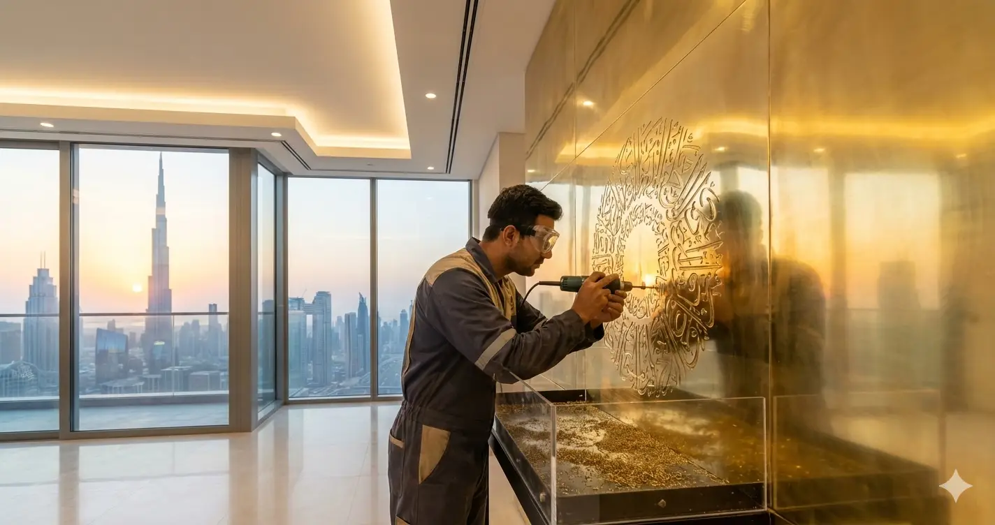 Metal Engraving Dubai