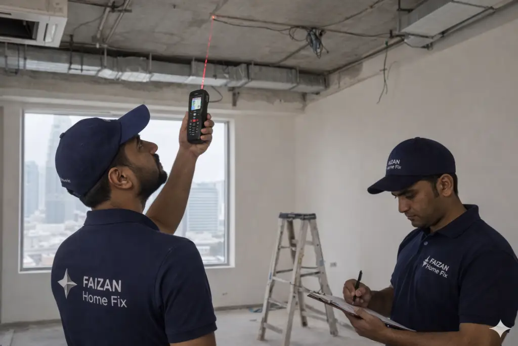 gypsum contractor in dubai