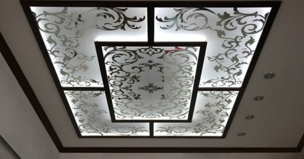 Glass False Celling