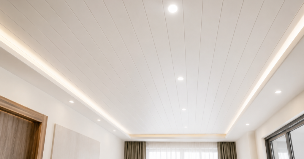 Minimalist PVC Design for Ceiling