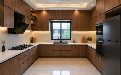 Wooden Kitchen Renovation Jumeirah 3