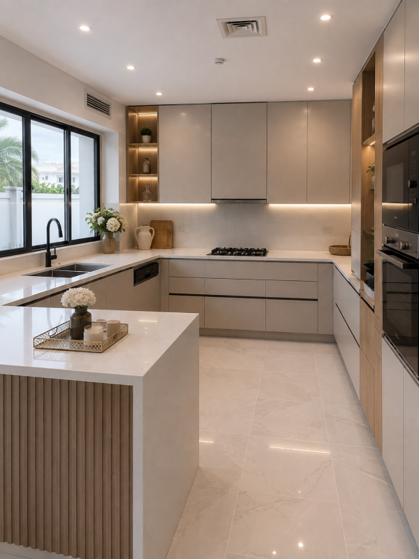 Wooden Kitchen Renovation Jumeirah 3